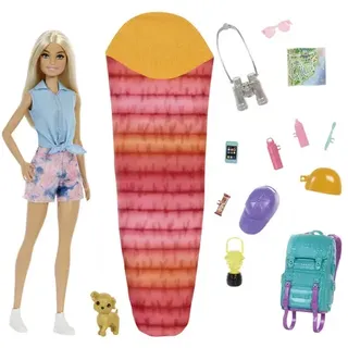 Barbie Barbie im Doppelpack Set inkl. Malibu Puppe, Hund & Zubehör