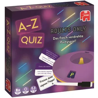 Jumbo Spiele 19596 A-Z Quiz Adults only, bunt: Das frech verdrehte Partyspiel!