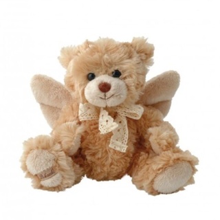 Bukowski Kuscheltier Teddybär Engel Rafael beige 19 cm Schutzengel Stoffteddybär, kuschelweicher Plüsch