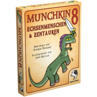 Pegasus Spiele 17218G - Munchkin 8, Echsenmenschen & Zentauren