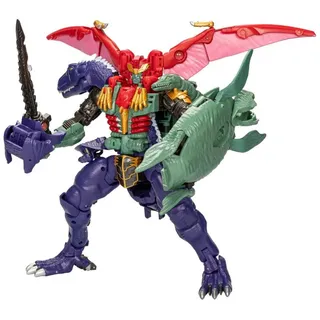 Hasbro Actionfigur Transformers Legacy United - Beast Wars Universe Magmatron - 25,4 cm, (Set mit Zubehör, Accessoires: Magma-Klinge, Schwertgriff und 7 Blast-Effekten), Commander Class - sehr beweglich