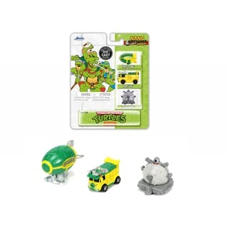 Jada Toys Turtles 3 Pack Nano Cars, Ninja Turtles Spielzeug