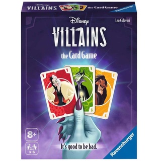Ravensburger Disney Villains -The Card Game Kartenspiel | 3-6 Spieler | ab 8 Jahren
