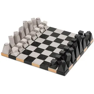Tchibo - Design-Schachspiel - Schwarz - Kinder - Schwarz