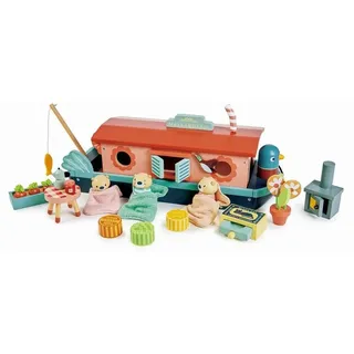 Tender Leaf Toys Spielbausteine Hausboot Kinderspielzeug Wohnmobil