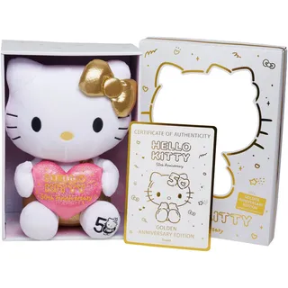 SIMBA Plüschfigur Hello Kitty 50. Jubiläum, 30 cm bunt