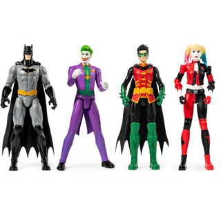 DC Batman 30cm Actionfiguren-4er Set bestehend aus Batman, Robin, Copperhead und Talon