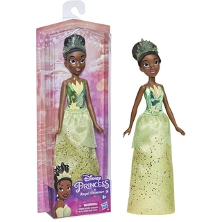 Disney Princess Royal Shimmer Tiana Doll, Fashion Doll with Skirt and Accessories, Toy for Kids Ages 3 and Up