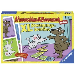 Mauseschlau & Bärenstark XL Bewegungs-Domino Lustige Kinderspiele