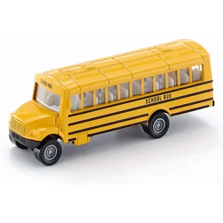 siku 1319, US-Schulbus, Spielzeugauto für Kinder, Metall/Kunststoff, Gelb, Vielseitig einsetzbar