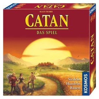 Kosmos Brettspiel 68268 Catan - Das Spiel, ab 10 Jahre, 3-4 Spieler