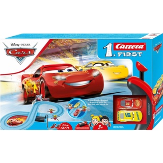 Carrera® Autorennbahn Carrera® First - Disney·Pixar Cars - Race of Friends (Streckenlänge 2,4 m), (Set) bunt