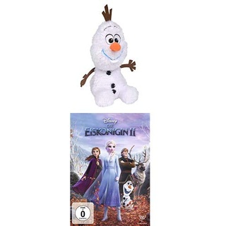 Simba 6315877641 Disney Frozen 2, Friends Olaf 25cm & Die Eiskönigin 2