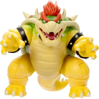 THE SUPER MARIO BROS. MOVIE 17,8 cm große Bowser-Actionfigur mit Feueratemeffekten