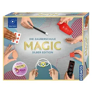 KOSMOS Experimentierkasten Die Zauberschule MAGIC Silber Edition mehrfarbig