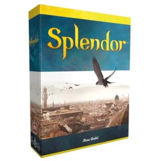 Asmodee Spiel, Familienspiel 002153 - Splendor - Kartenspiel, 2-4 Spieler, ab 10..., Strategiespiel bunt