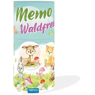 Trötsch Memo Spiel Waldfreunde: Kartenspiel Gedächtnisspiel