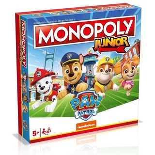 Winning Moves Spiel, Brettspiel Monopoly Junior - Paw Patrol blau