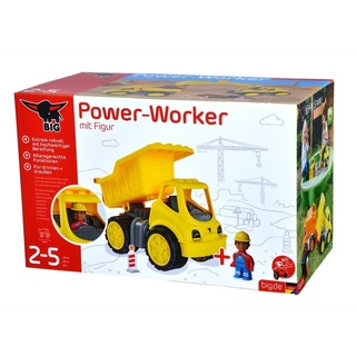 BIG Spielzeug-Kipper Spielzeug Fahrzeug Power Worker Midi Kipper + Figur 800054836