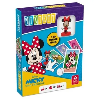 ASS Altenburger Spiel, Familienspiel 22522246 - Mixtett - Disney Mickey+ Friends, Kartenspiel..., inkl. Figur bunt