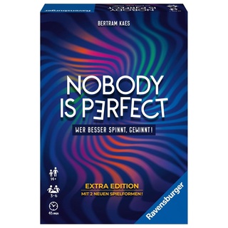 Ravensburger 26846 - Nobody is perfect Extra Edition - Kommunikatives Kartenspiel für die ganze Familie Spiel für Erwachsene und Jugendliche ab 14...