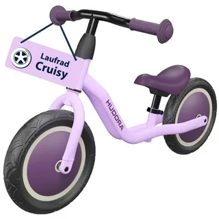 Hudora Laufrad Cruisy 6 Zoll, federleicht, anfängertauglich lila