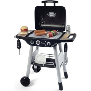Smoby Kinder-Grill Barbecue, Made in Europe grau|schwarz