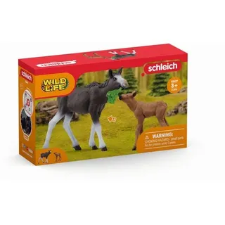 Schleich - Wild Life - Elch Familie