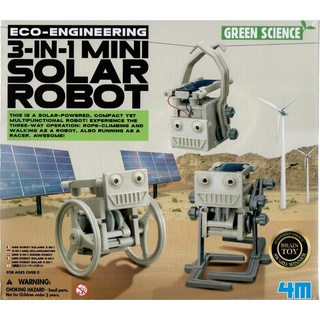 4M Modellbausatz Eco Engineering - 3-in-1 Mini Solar Robot