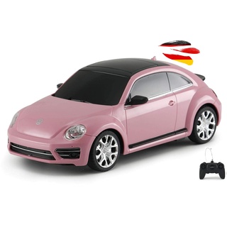 HIMOTO HSP RC ferngesteuertes Lizenz-Fahrzeug im Original Design in Pink Edition, Modell-Maßstab 1:24, Ready-to-Drive, Auto, Car, Modellbau inkl. Fernsteuerung