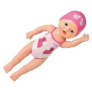 BABY born Puppe My First Swim Girl 30cm - Schwimmende Aufziehpuppe ohne Batterien