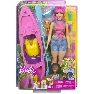 Mattel HDF75 - Barbie - Puppe mit Zubehör und Accessoires, Camping