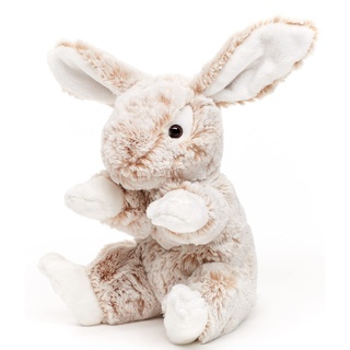 Uni-Toys - Hase mit Schlappohren, groß - Hellbraun-meliert - superweich - 22 cm (Höhe) - Plüsch-Kaninchen - Plüschtier, Kuscheltier