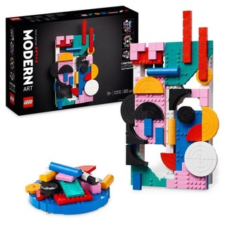 LEGO ART 31210 Moderne Kunst Set, Wandbild zum Bauen für Erwachsene