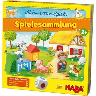 Haba Spiel, Meine ersten Spiele - Spielesammlung, Made in Germany bunt