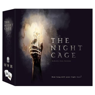 The Night Cage, von Smirk and Dagger, EIN gruseliges kooperatives Strategiespiel, 1-5 Spieler verloren in einem dunklen Labyrinth mit nur Einer Kerze, lustige Horror-Themen-Fliesenverlegung und