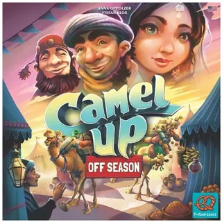 Plan B Games, Camel Up: Off Season, Board Game, Ages 8+, 3-5 Players, 45 Minutes Playing Time,PBGPZG20090EN