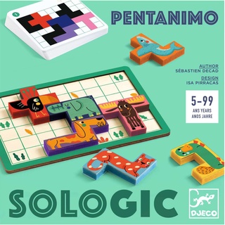 Djeco - Logik-Spiel SOLOGIC: PENTANIMO