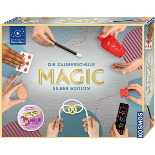Kosmos Zauberkasten Die Zauberschule Magic – Silber Edition