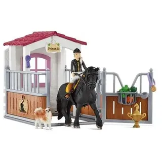 Schleich Horse Club 42437 - Pferdebox mit Tori & Princess