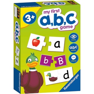 Ravensburger Mein erstes ABC-Pädagogisches Spiel für Kinder ab 4 Jahren – ideal für frühes Lernen, Alphabet, Lesen und Rechtschreiben