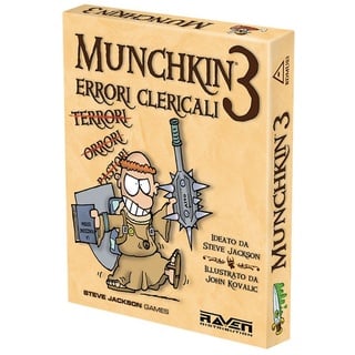 Raven – Munchkin 3, Errori Clericali/Beschwörungsfehler - italienische Version [Erweiterung für Munchkin]