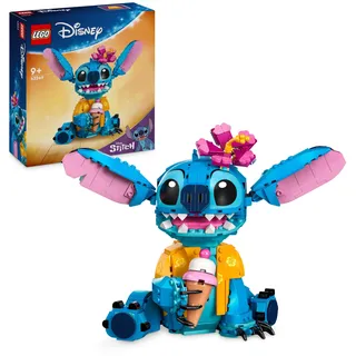 Lego ǀ Disney Stitch, BAU- und Spielset für Kinder, Figur mit Eiswaffel, Spielzeug, kreatives Set zum Bauen, Geschenk für Jungen und alle Fans der Kinoerfolgs Lilo & Stitch 43249