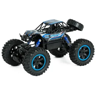 BruKa RC-Auto Robuster Geländewagen X-FIGHTER, Ferngesteuertes Auto mit 4x4 Allradantrieb, 30cm