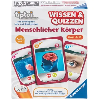 Ravensburger TipToi Quizzen (080-Menschlicher Körper)