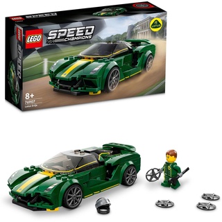 LEGO® Konstruktionsspielsteine Lotus Evija (76907), LEGO® Speed Champions, (247 St), Made in Europe grün