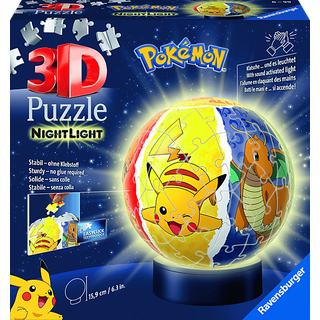 RAVENSBURGER Nachtlicht Pokémon 3D Puzzle Mehrfarbig
