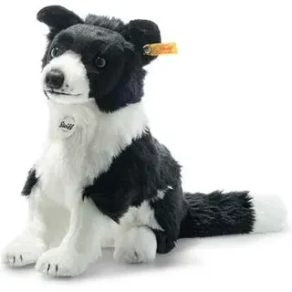 STEIFF 122163 Jaycee Border Collie, schwarz/weiß 28 cm