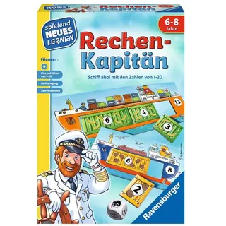 Ravensburger Spielend Neues Lernen Rechenspiel Rechen-Kapitän (1-20) 24972