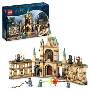LEGO Harry Potter Der Kampf um Hogwarts, Schloss Spielzeug zum Bauen und Aufstellen mit Minifiguren wie Molly Weasly, Voldemort und viele mehr, Geschenk für Kinder, Jungen und Mädchen 76415